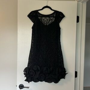 Black formal dress